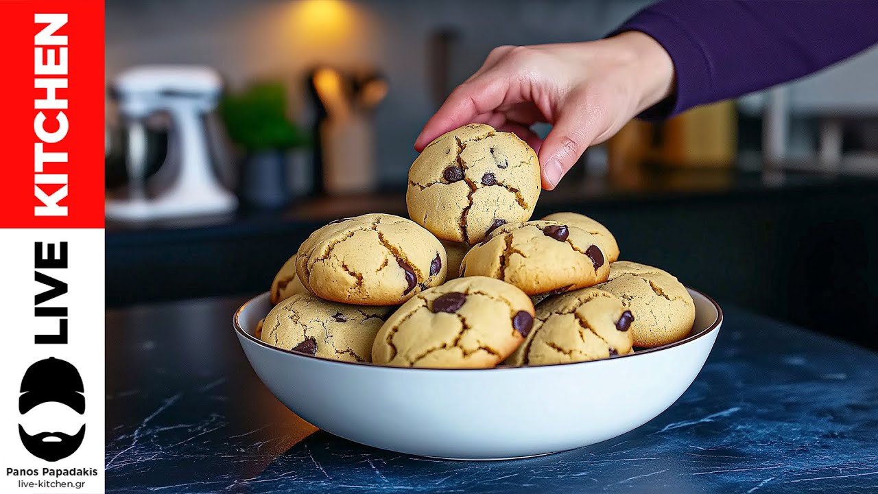 🏅Νηστίσιμα Soft Cookies Πορτοκαλιού που Λιώνουν στο στόμα💯Απλά Υλικά που τα έχει κάθε σπίτι! Cookies