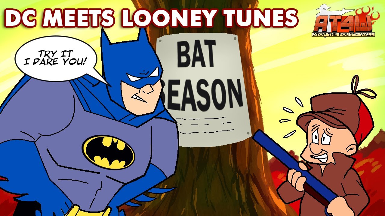 Batman and Elmer Fudd & Catwoman and Sylvester and Tweety - Atop the Fourth Wall