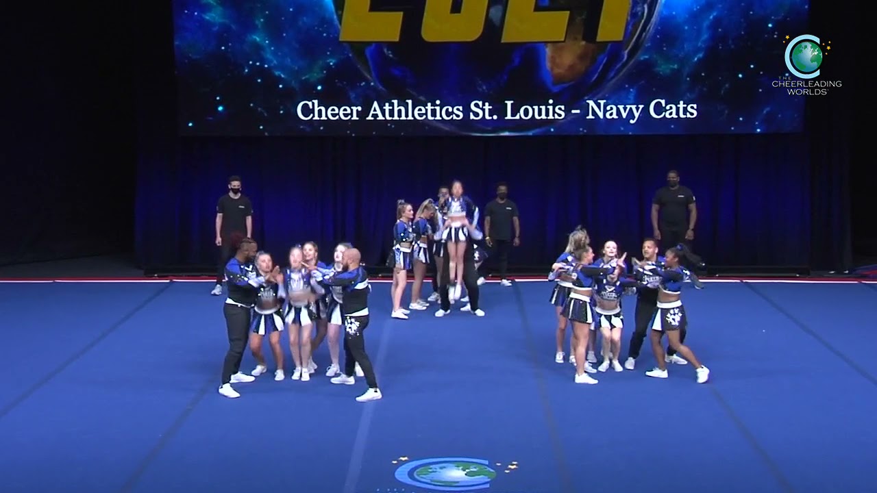 Cheer Athletics St. Louis - Navy Cats [L6 International Open Coed Non Tumbling - Semis]
