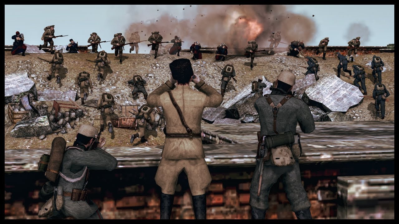 EPIC 6 FACTION WW1 TUG OF WAR! Massive Fort Siege Battle