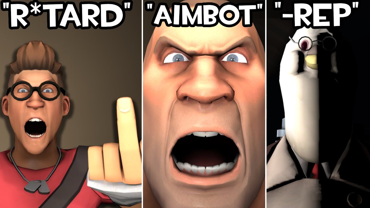 TF2 RAGE COMPILATION - ANGRIEST TF2 PLAYERS 5