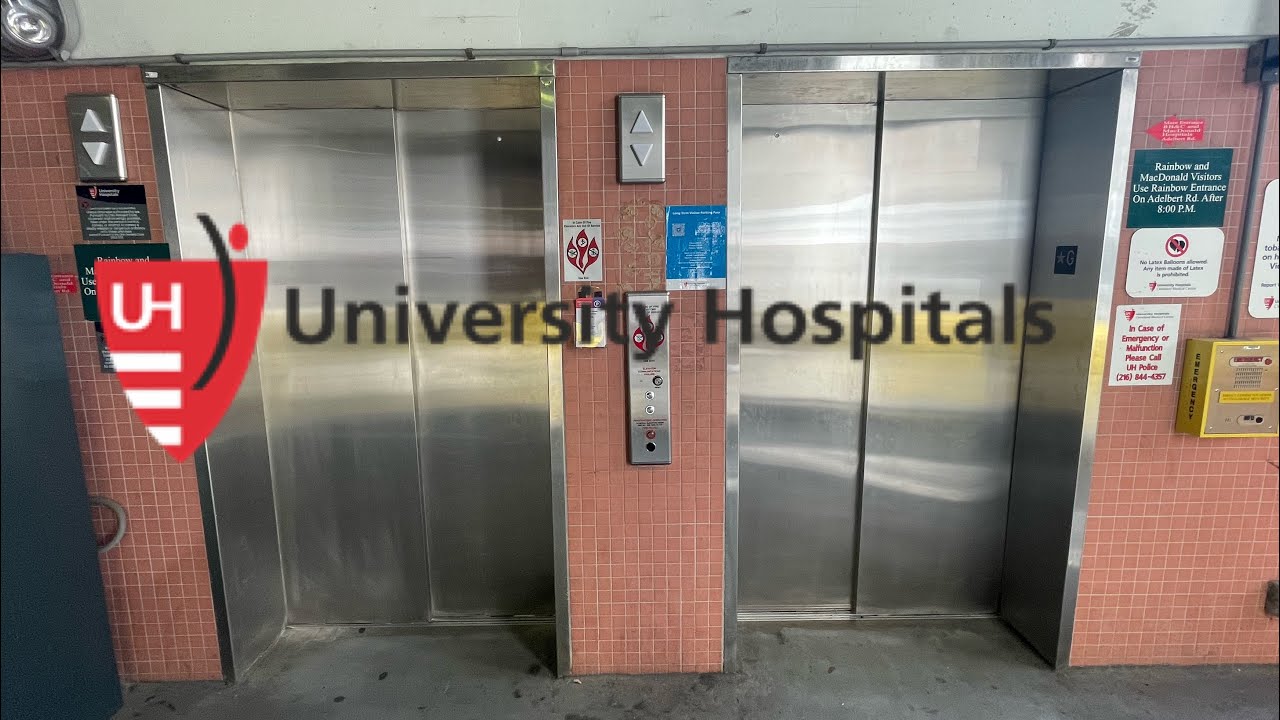 Modded Series 4s! Schindler TXPress Traction Elevators | UH Adelbert Garage | Cleveland, OH
