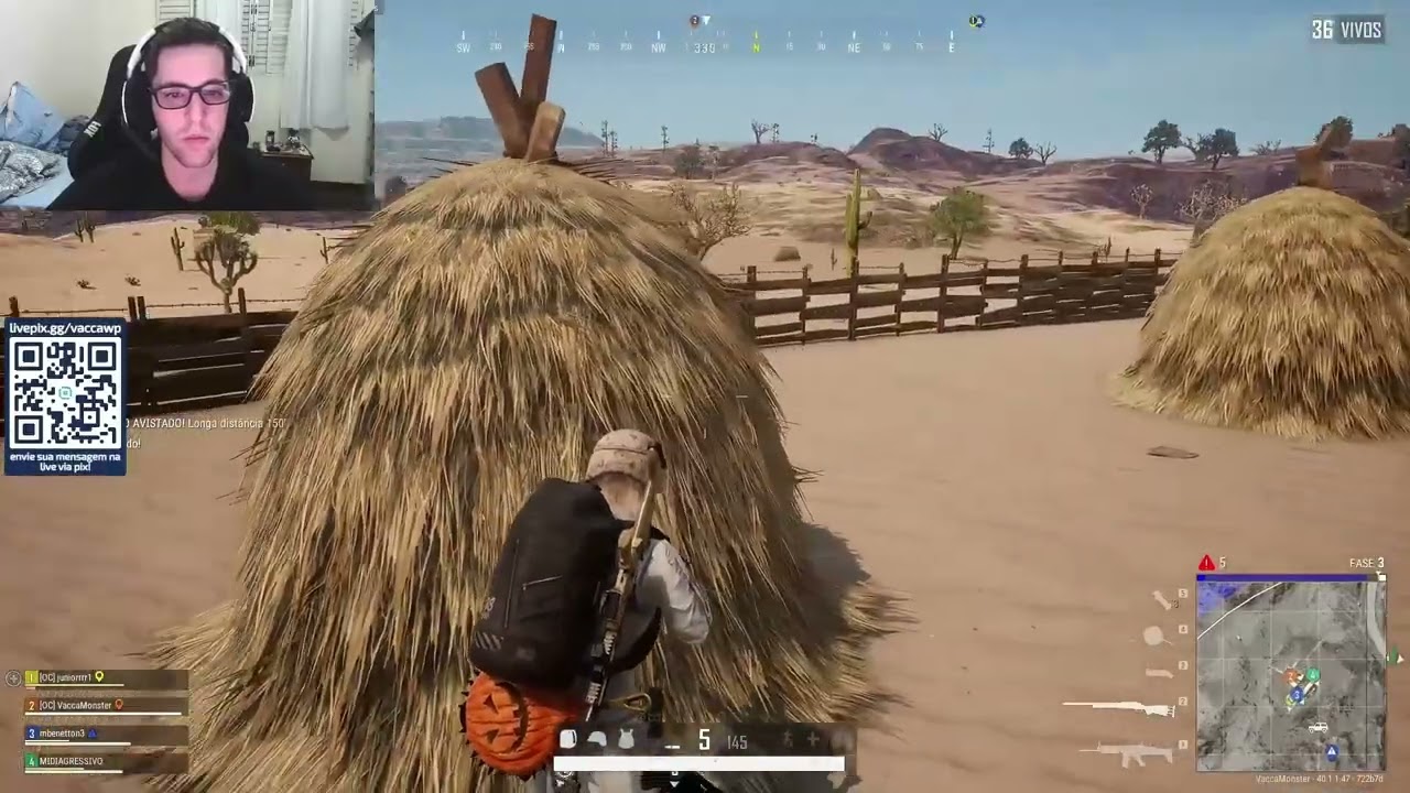 WIN EM MIRAMAR - NO DESERTO NÃO TEM COMO PERDER