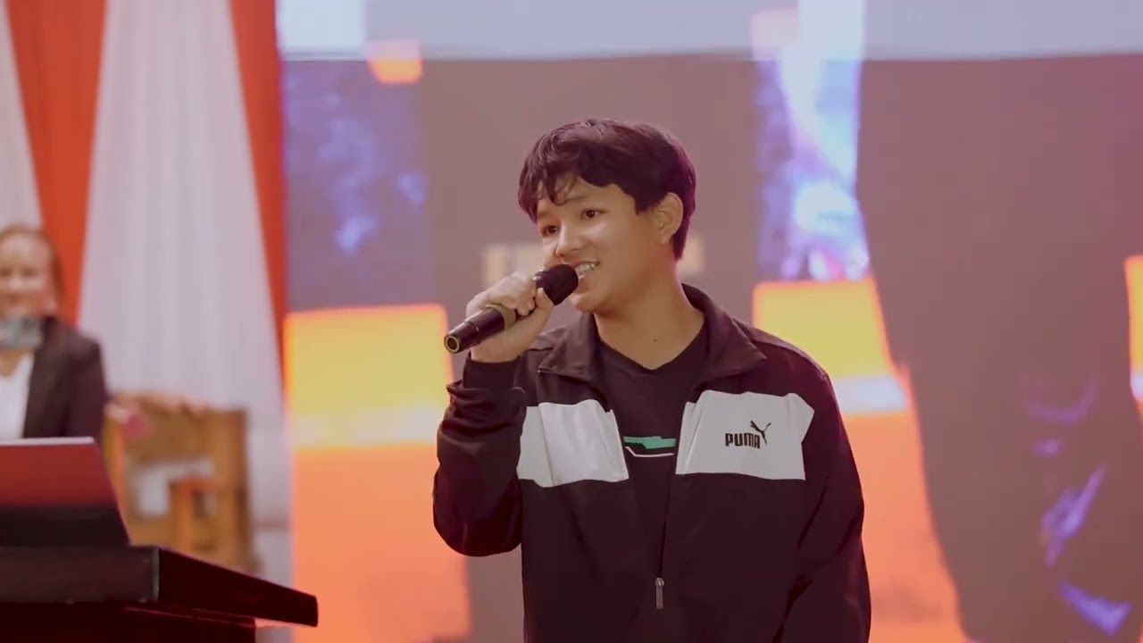 My son Nesi's first time Live performing