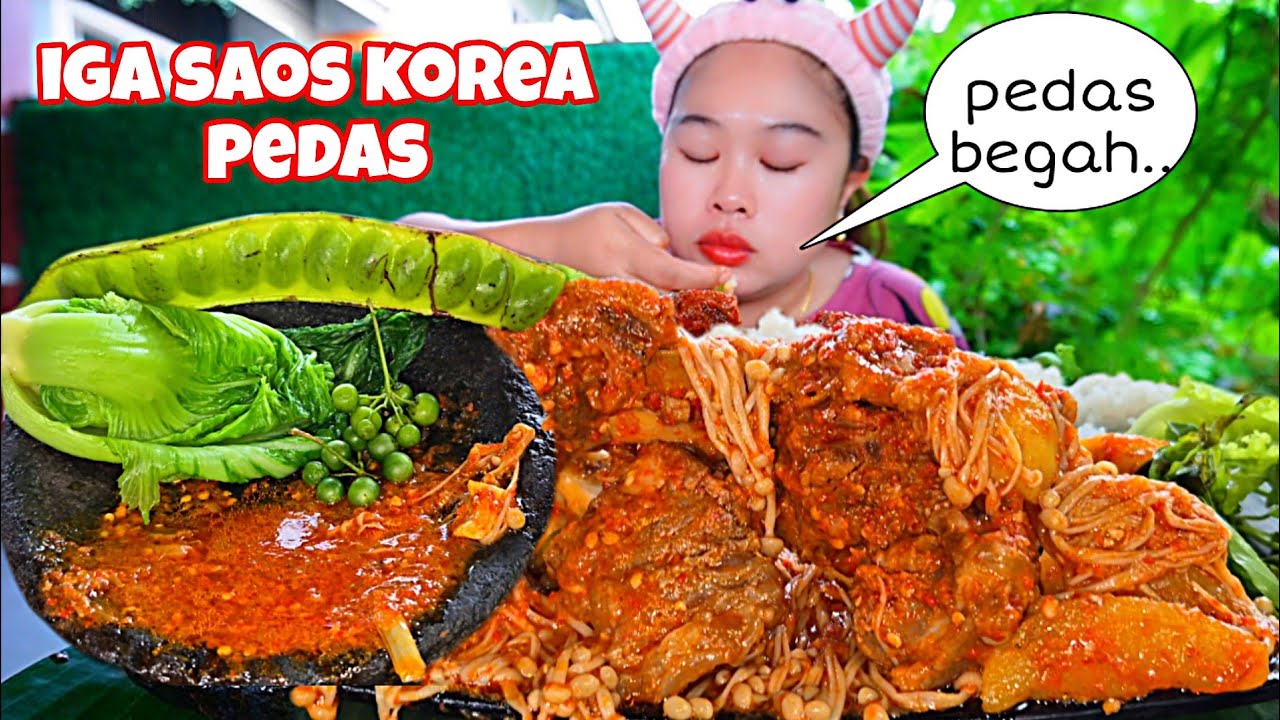 BEGAHHH..‼️ IGA SAOS PEDAS ALA KOREA .. 