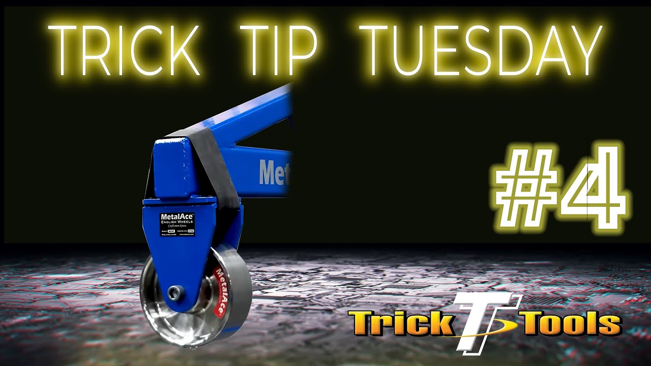 Trick Tip Tuesday #4 - How to Use a Rubber Band on an English Wheel? - Trick-Tools.com