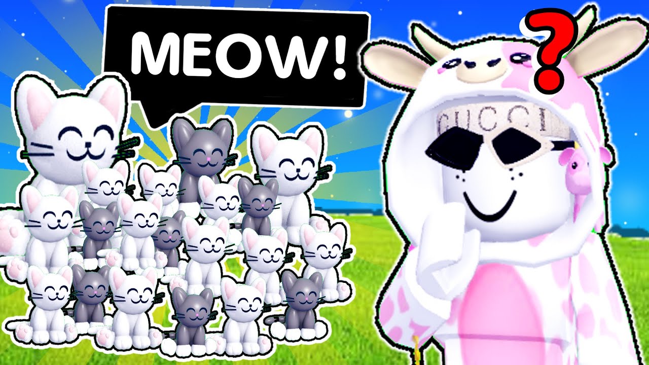 Finding 1000 MISSING CATS in Roblox!