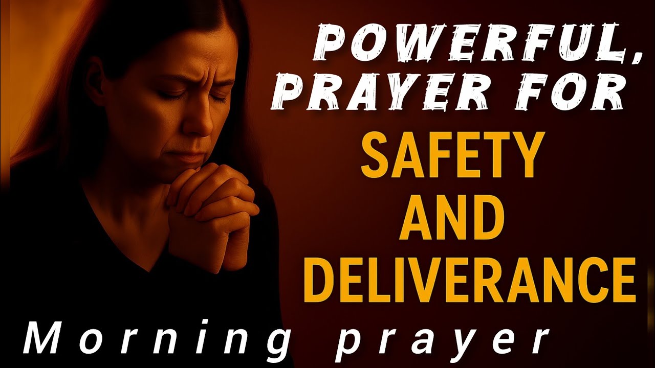 Prayer for Safety and Deliverance_ morning prayer 