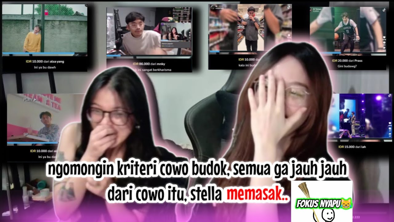mediashare budok dan stella isinya semua bang al, main kerumah temen mala makin gosong 