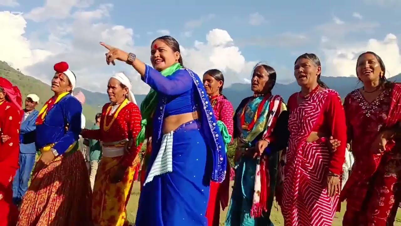 दुध्या गाली दाग बसला बिचार गरि खेल्यै -राम साउद-महेश रोकाया र टीका साउद बझाङ खोली थलरा दशै -Ram Saud