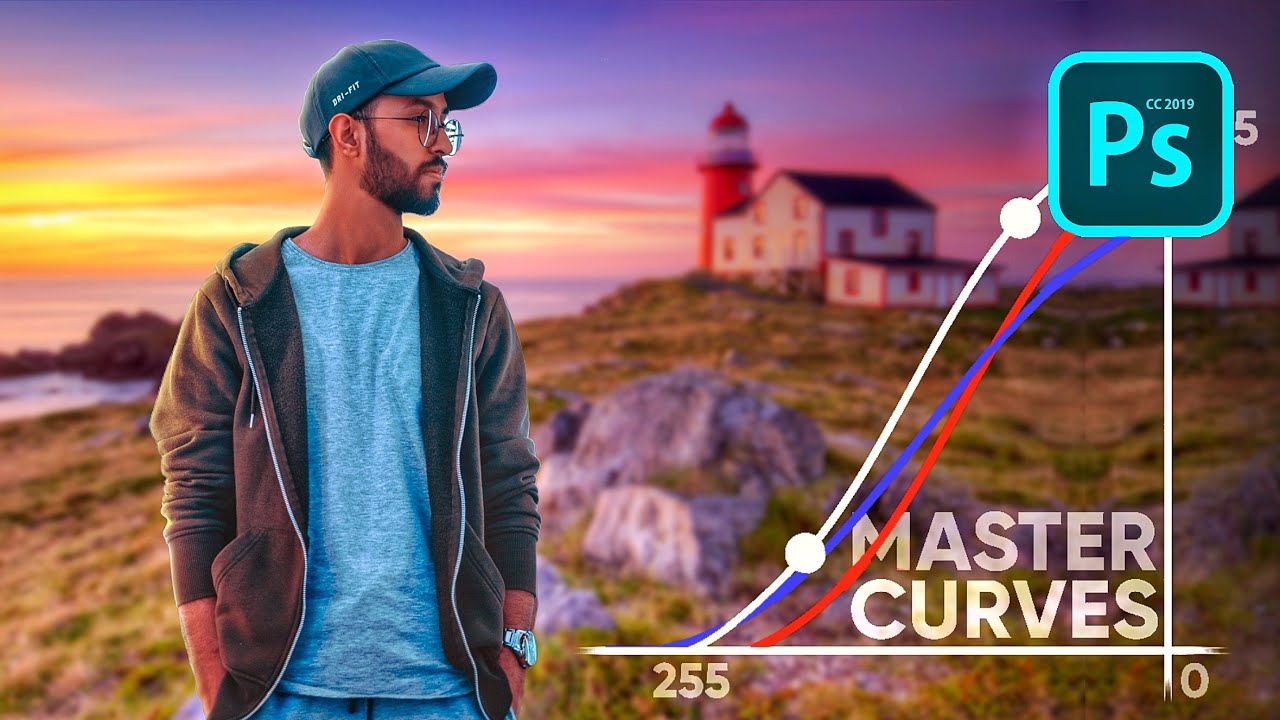 How To Use The CURVES Tool in PS Touch | PS CC 2019