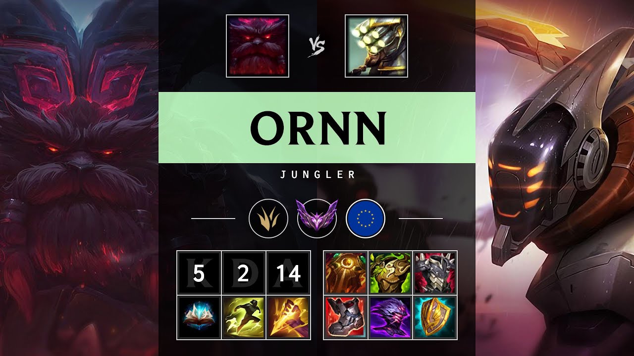 Ornn Jungle vs Master Yi - EUW Master Patch 25.19
