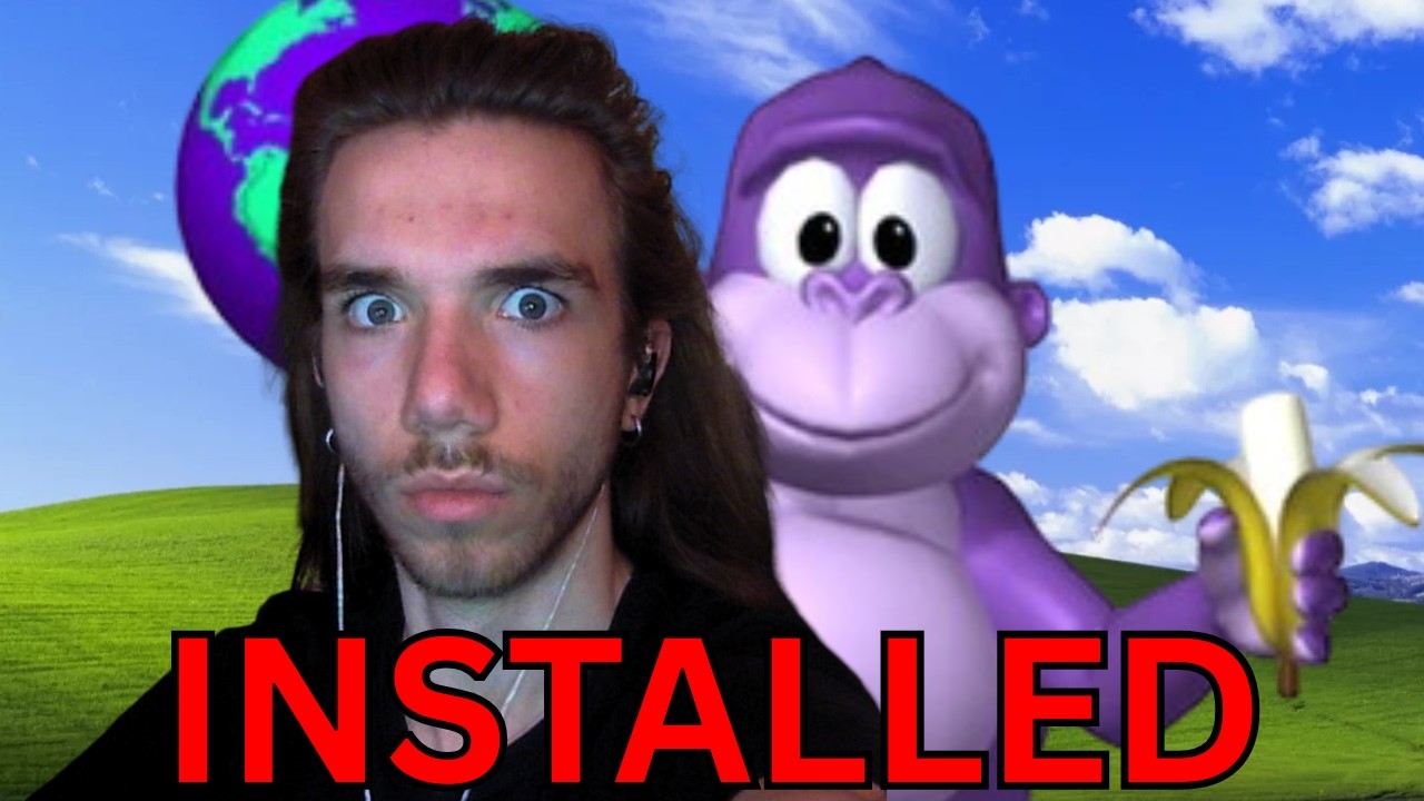 I Installed The Bonzi Buddy Virus... (went wrong)