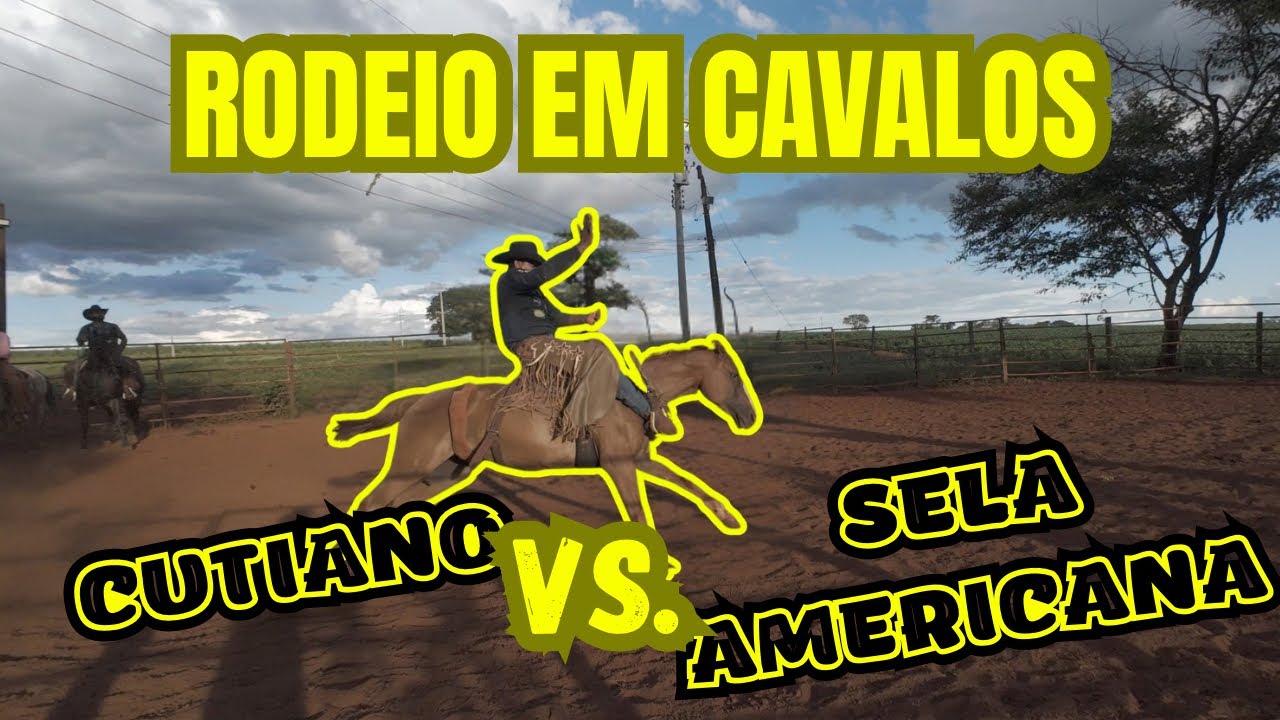 TREINO DE SELA AMERICANA E CUTIANO NA CADELCA RANCH | SALES DE OLIVEIRA - SP