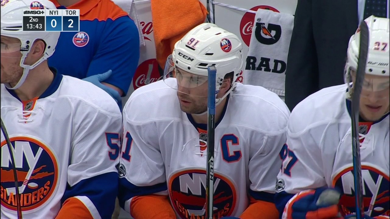 Andersen goes left then right for a pair of spectacular saves