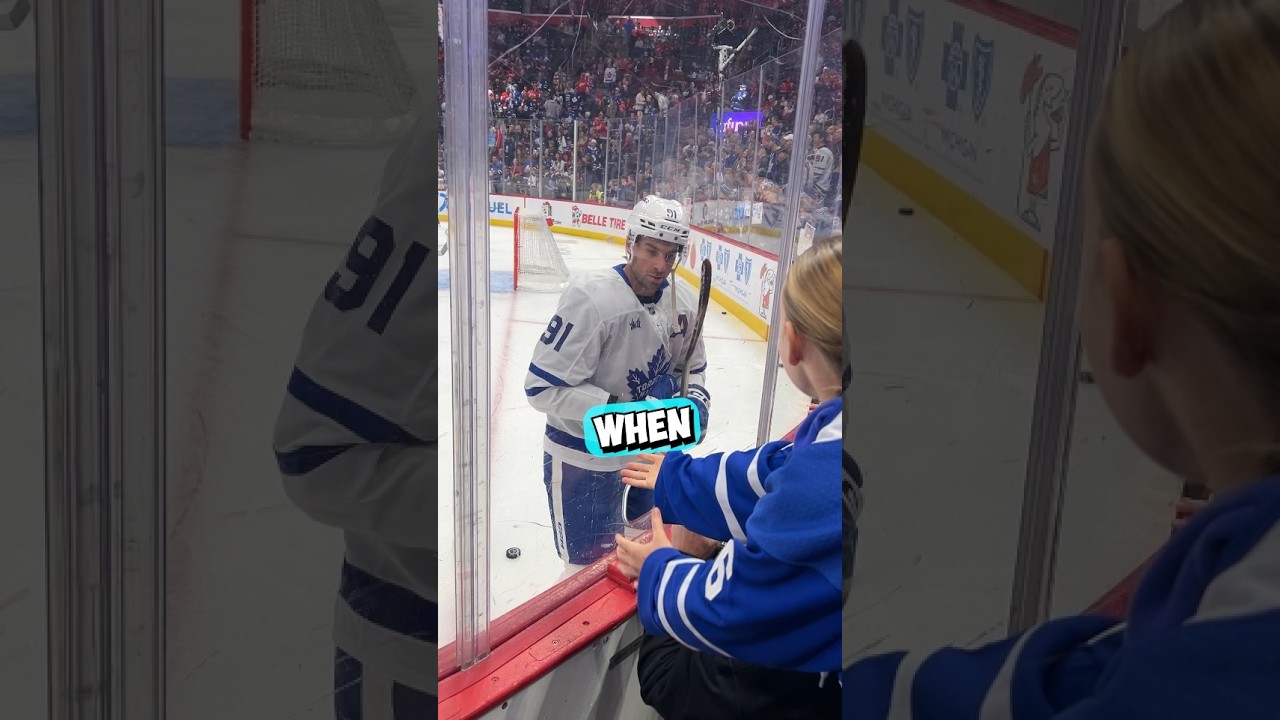 He Wanted to Give The Puck to This Boy 😳 #shorts
