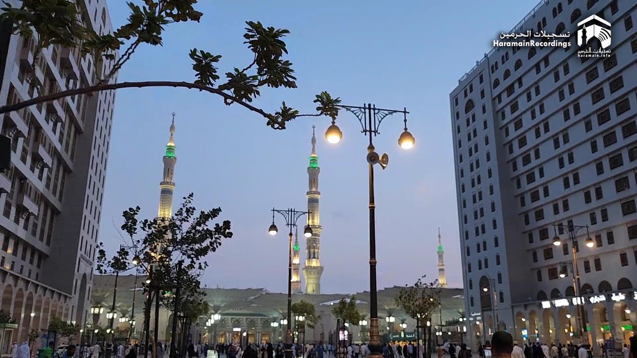 Maghrib Adhaan at Masjid Nabawi by Sheikh 'Abdullah Hunainy | 18th Aug 2023
