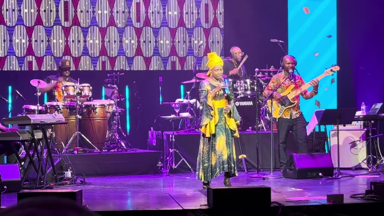 “Crosseyed and Painless” performed by Angelique Kidjo and band