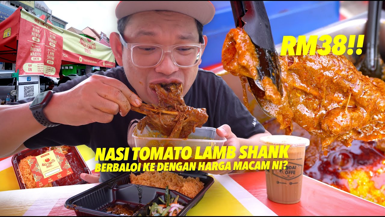 Tak Pernah Dibuat Orang! Nasi Tomato Dengan Lauk Daging Wagyu & Lamb Shank 😱
