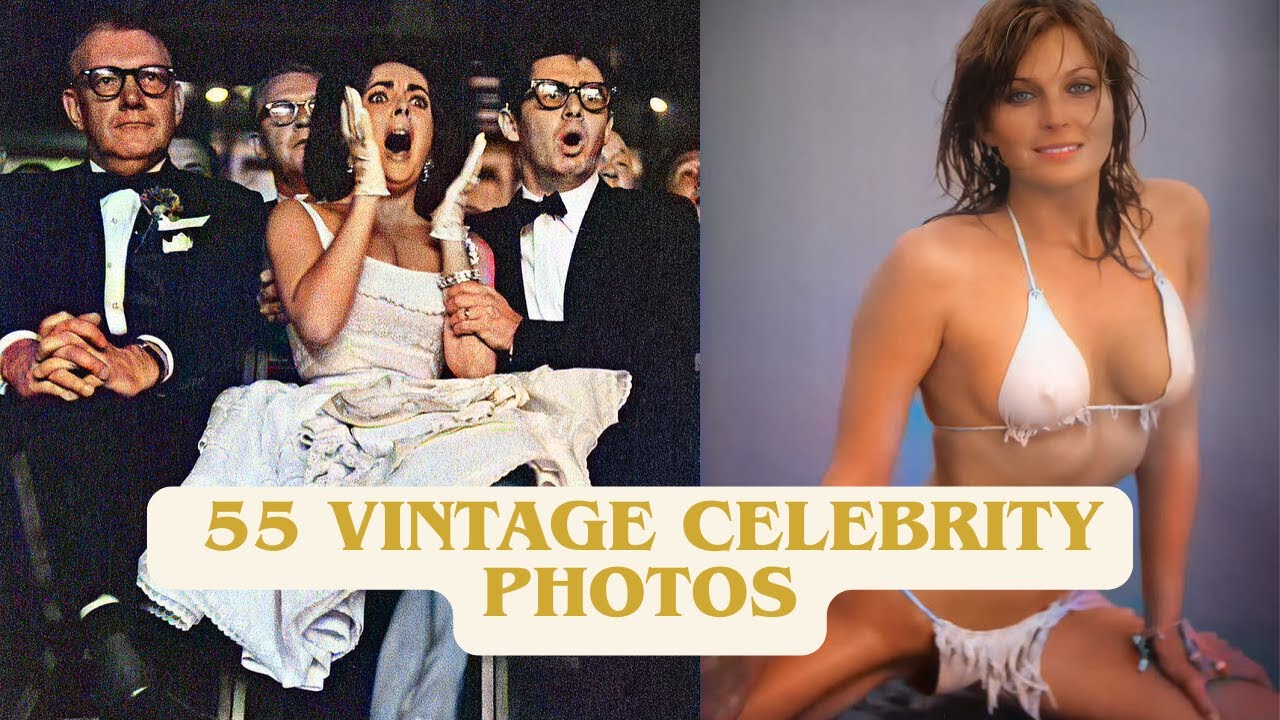 Beyond the Frame Vintage Celebrity Photos That Defined an Era
