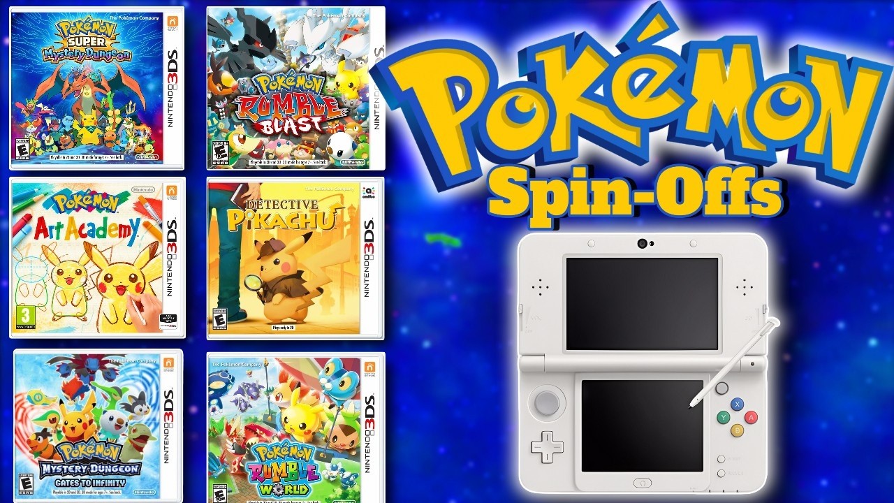 The WILD World of Pokemon Spinoffs on 3DS!