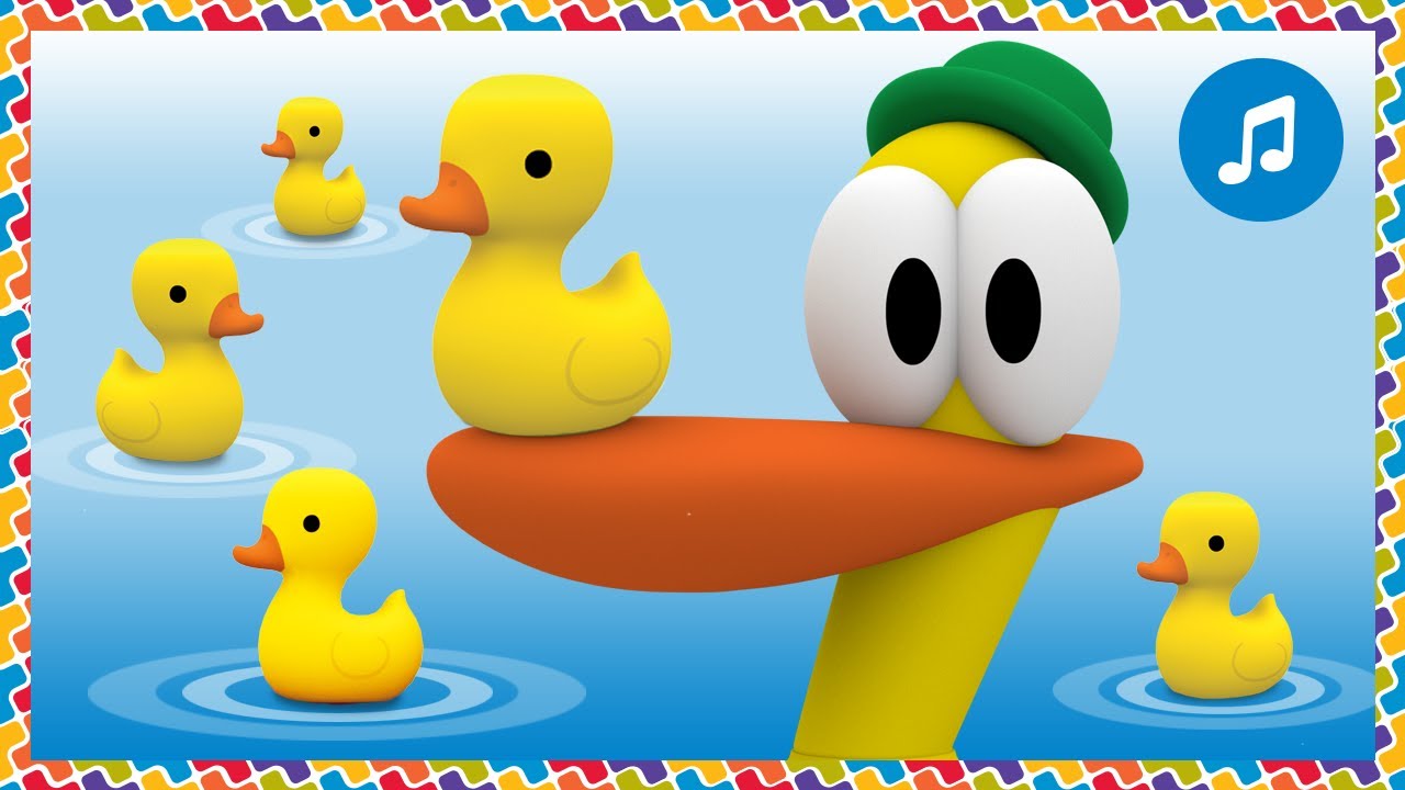 🦆 FIVE LITTLE DUCKS 🦆 | Nursery Rhymes & Baby Songs - Pocoyo