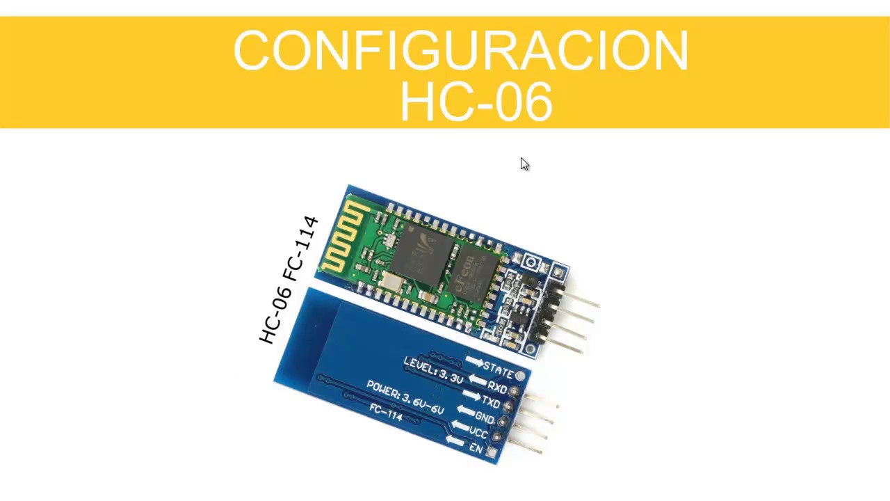 Arduino Nano Bluetooth ❤️-Como configurar bien el modulo  HC06 [TecBea]-Control Home