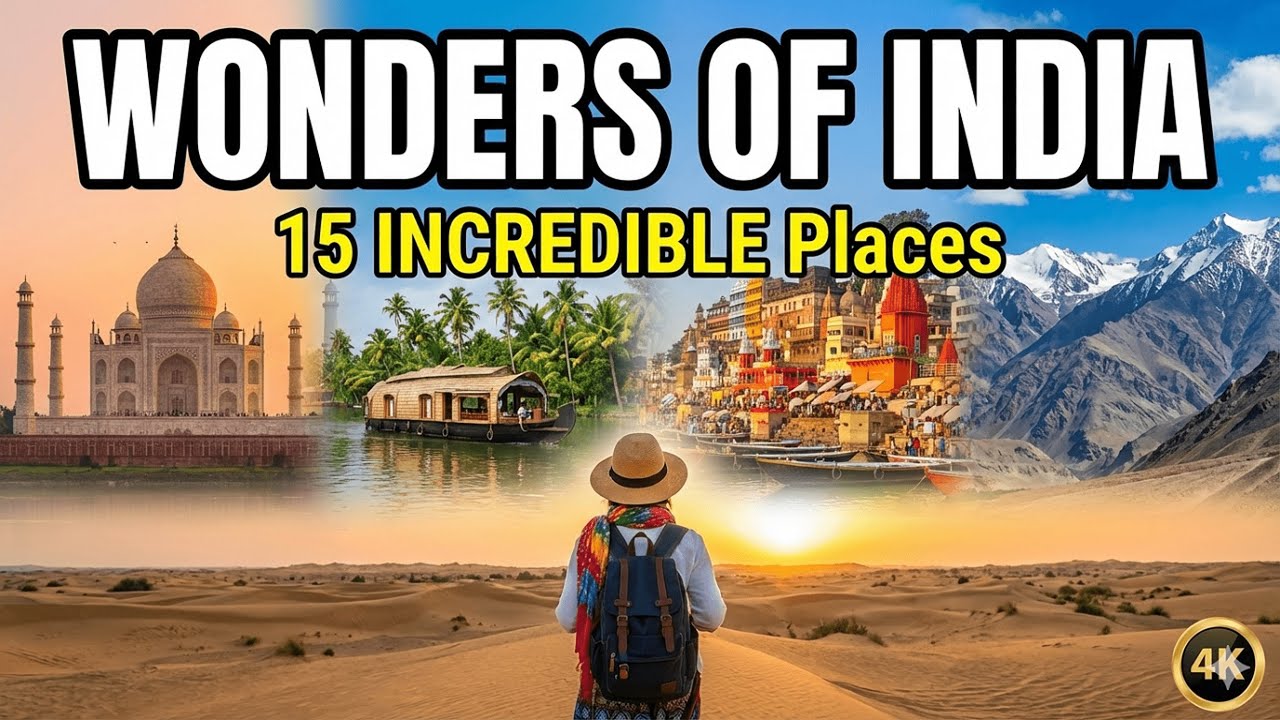 Wonders of India | Ultimate 4K Travel Film | Incredible India