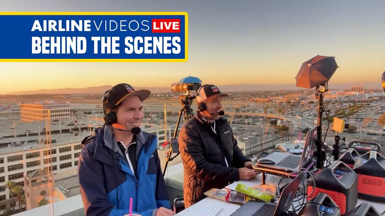 🔴LIVE Behind-the-Scenes with the Plane Jockeys in Action at LAX!