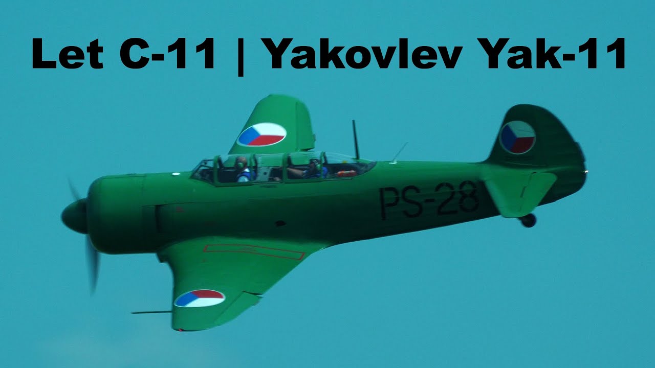 Let C-11 | Yakovlev Yak-11 | 4K | Vyskov 2021