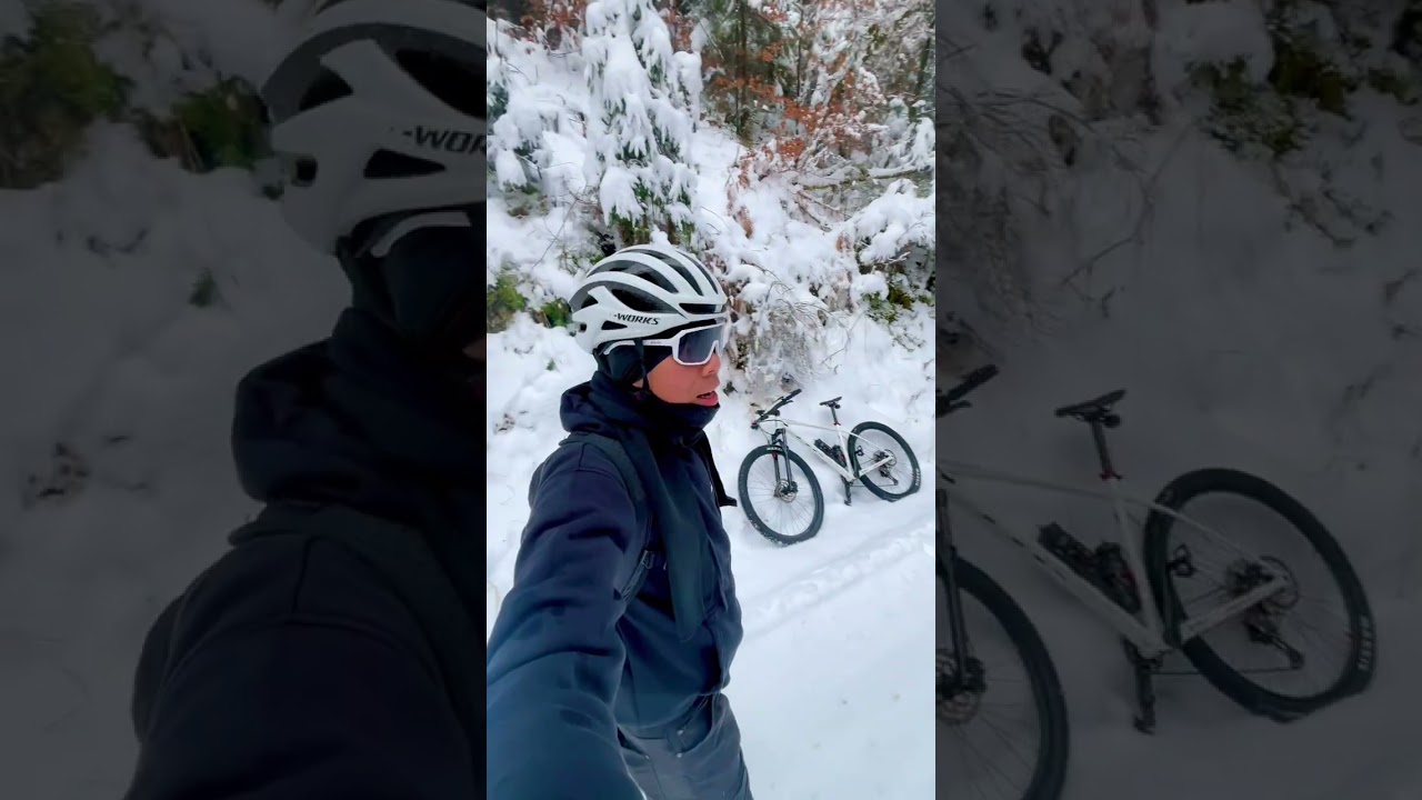 1st ride 2026 winter ride 🥶 ❄️ 