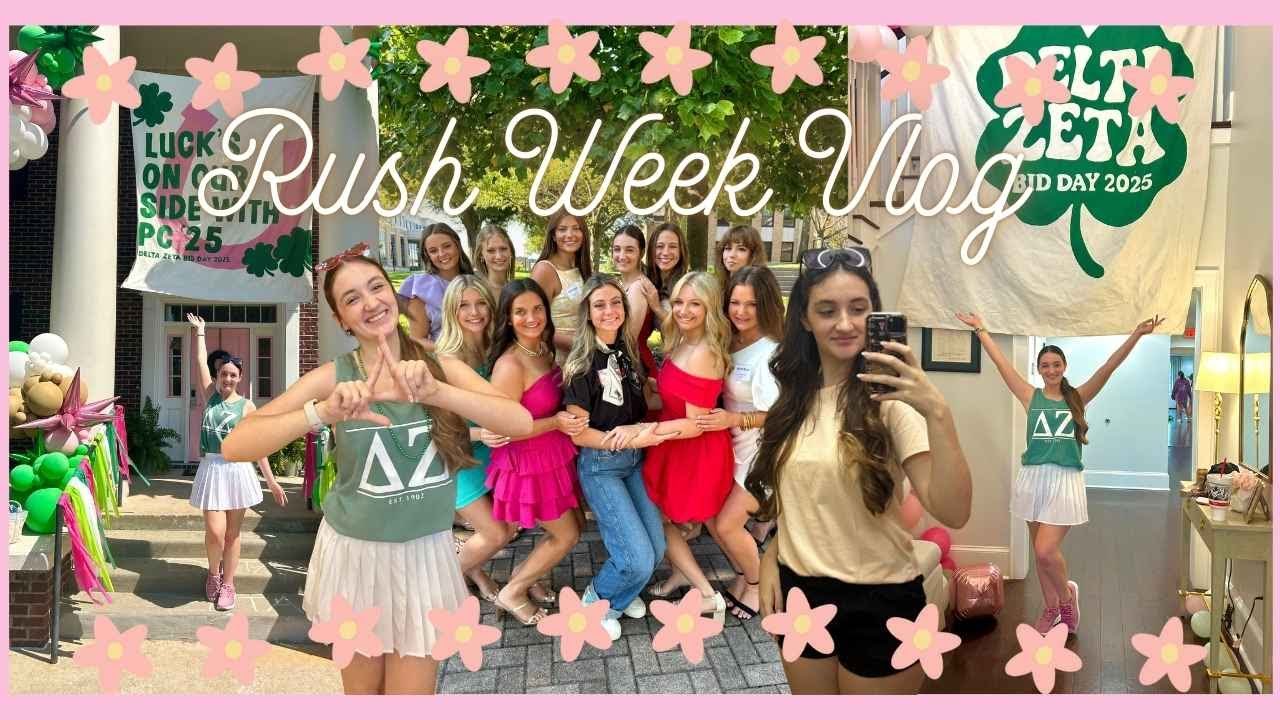 Rush Week Vlog | Arkansas State University