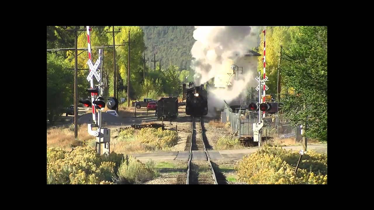 Durango & Silverton No.481 & No.482 Double Header From Hermosa