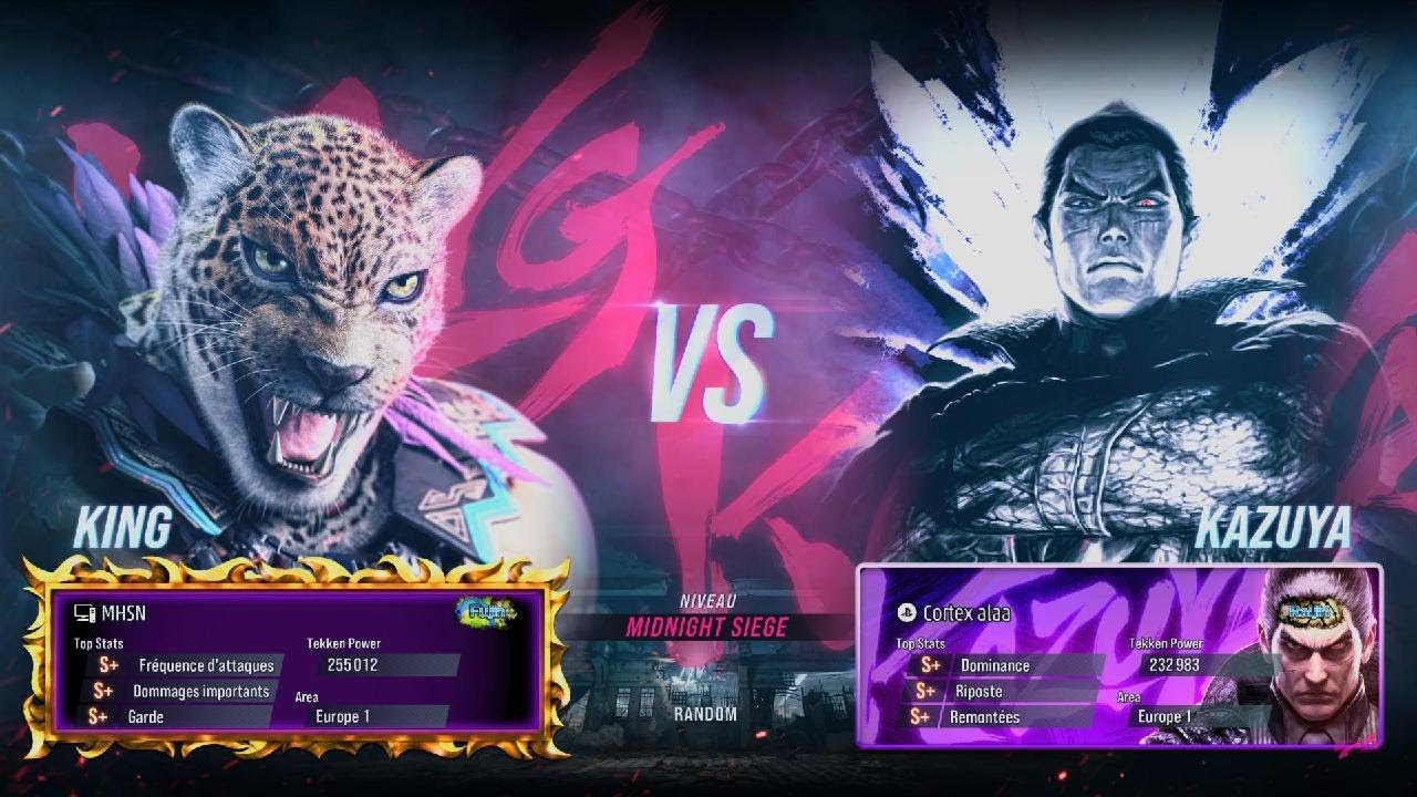 TEKKEN 8 (SEASON2) Cortex alaa (Kazuya) vs (King) MHSN Ranked