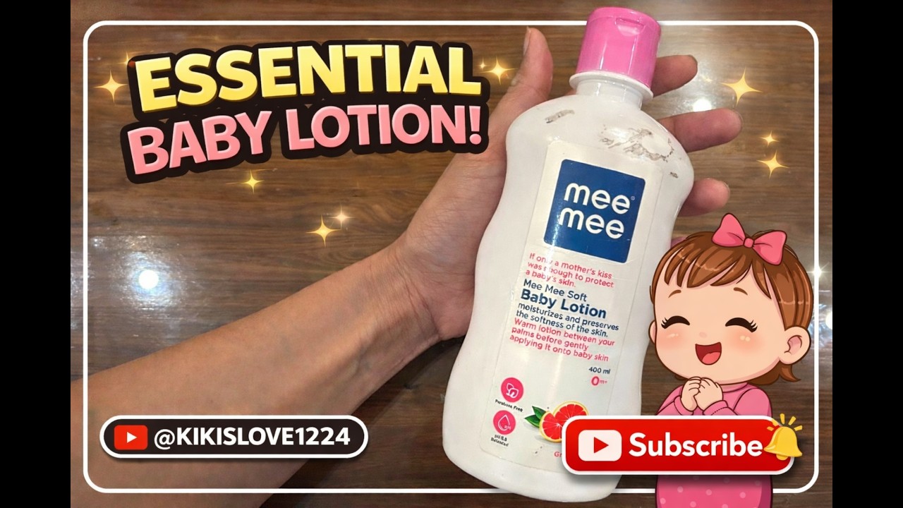 Mee Mee Baby Lotion Review Moisturizing, Fragrance & Baby Skin Care Honest Review