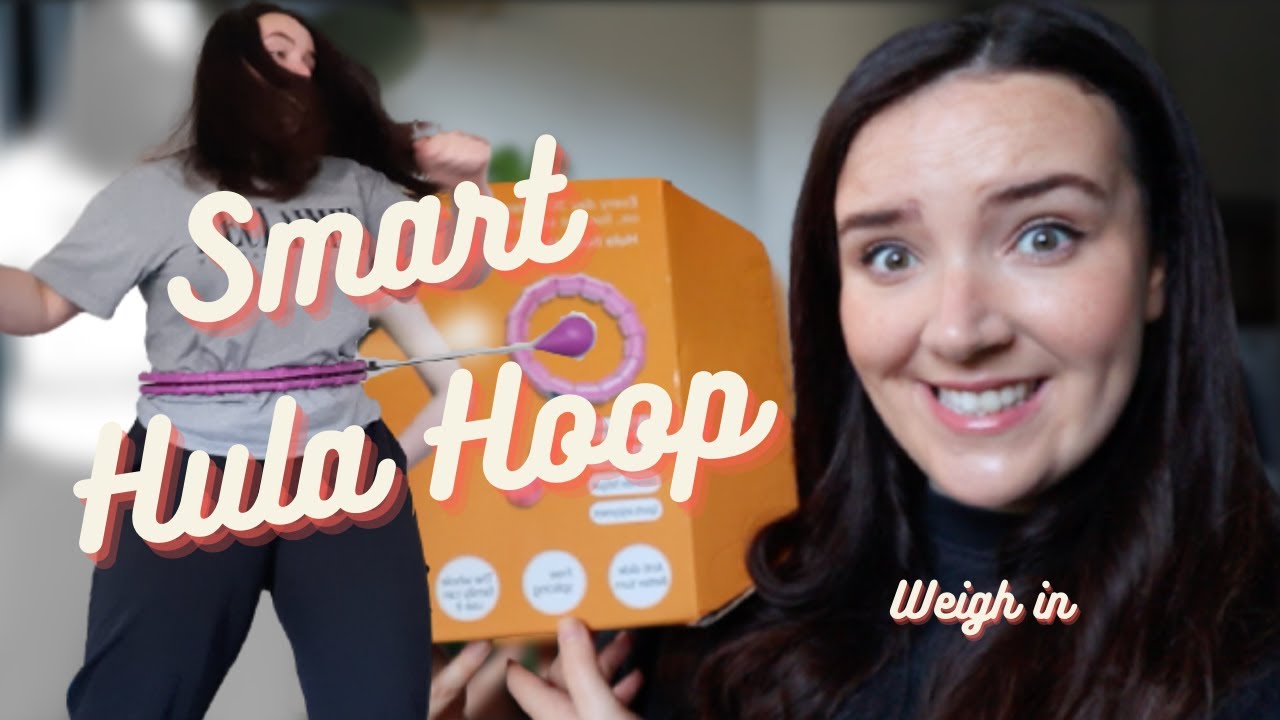 TikTok Smart Hula Hoop Challenge? 30mins everyday for a week WEIGH IN