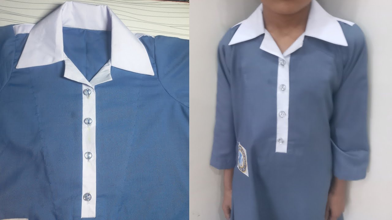 Uniform Neck Design /Coat Collar Neck Design/School Uniform Coat Collar/Girls Uniform Neck /neck