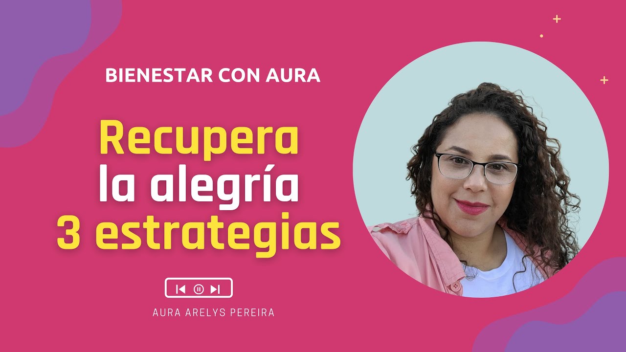 COMO RECUPERAR LA ALEGRIA
