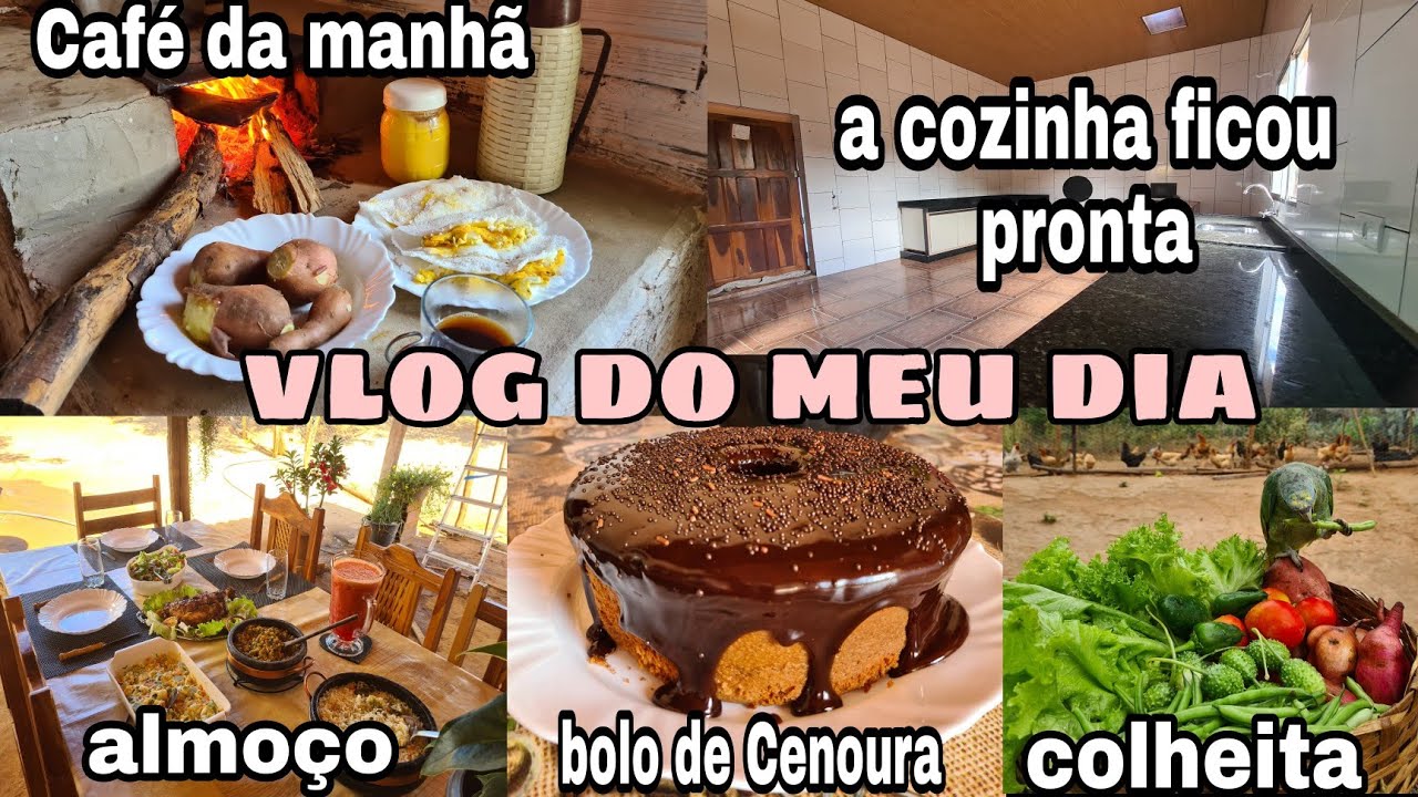 DIÁRIO DA OBRA/ COZINHA JÁ TÁ PRONTA/ ORGANIZANDO MEU LAR/ALMOÇO COMPLETO /DANI FEZ BOLO DE CENOURA