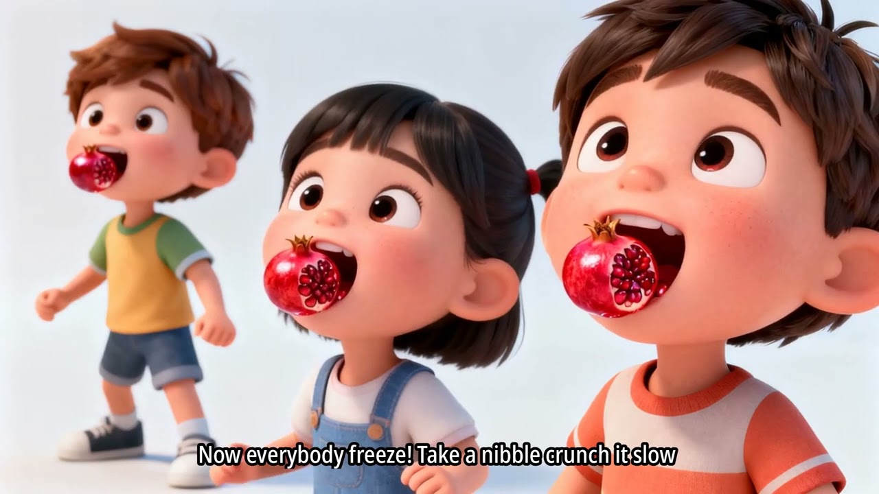 Pomegranate Pop & Jump – Healthy Preschool Dance Track