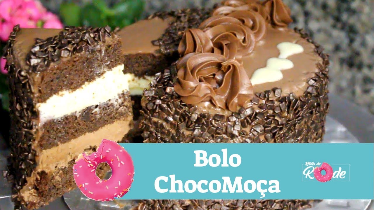 🔴 Bolo ChocoMoça | Receita de Bolo Chocomoça, Prático e Muito Delicioso | Kitutes da Rode