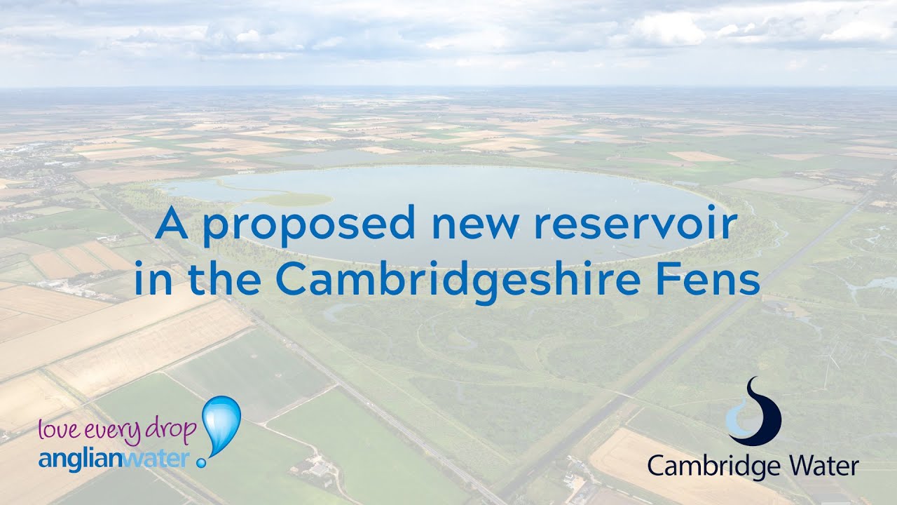 A proposed new reservoir in the Cambridgeshire Fens