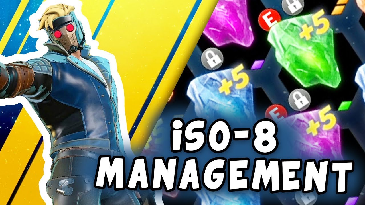 ISO-8 Management ► Marvel Ultimate Alliance 3 (MUA3)