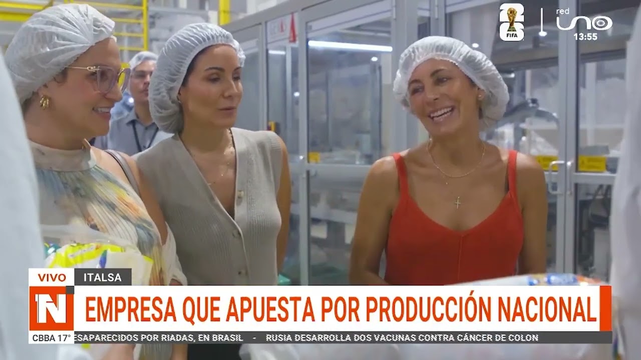 ITALSA RECIBIÓ LA VISITA DE LA PRIMERA DAMA EN IMPULSO A LA PRODUCCIÓN NACIONAL Y LA GESTIÓN SOCIAL