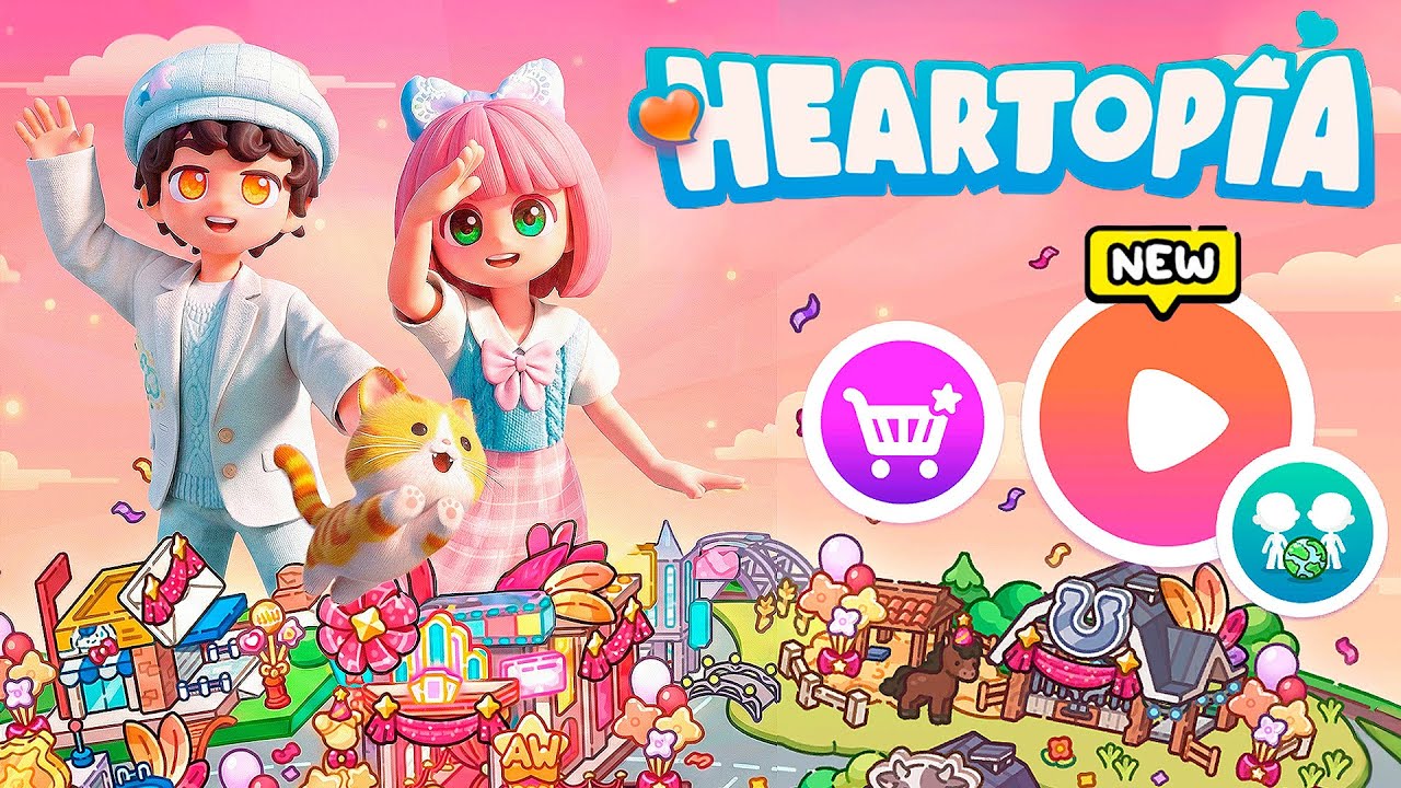 HEARTOPIA INVADE AVATAR WORLD 🩷✨ | Juanvi Gameplays