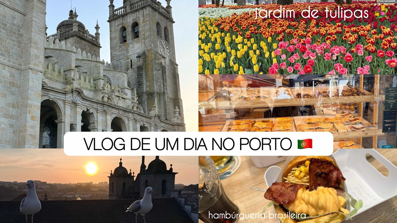 PASSEANDO NO PORTO 🇵🇹| MERCADO DO BOLHÃO | Hambúrgueria Brasileira 🍔🇧🇷 