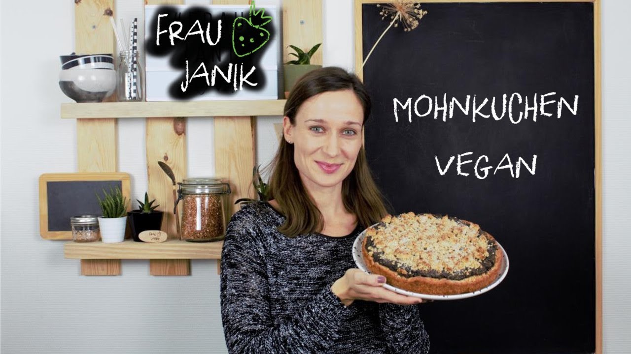 Mohnkuchen mit Streuseln | gesund & vegan