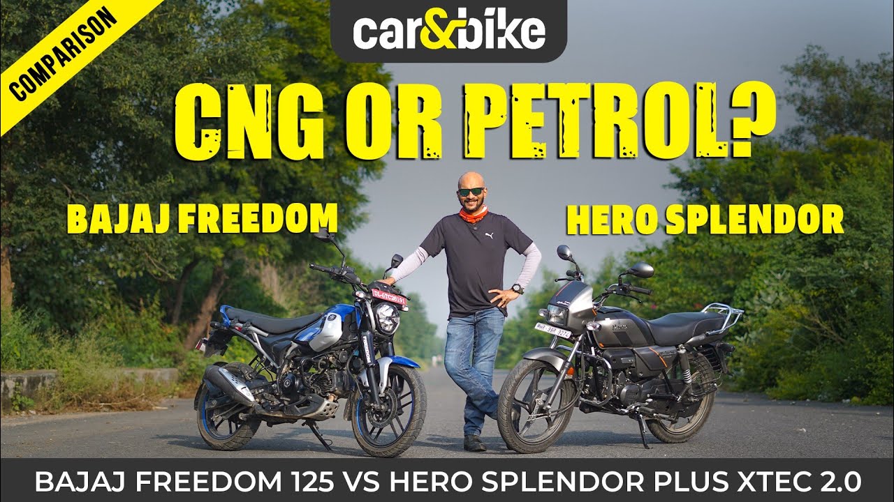 Bajaj Freedom 125 Vs Hero Splendor Xtec 2.0 Comparison: Which One To Choose?