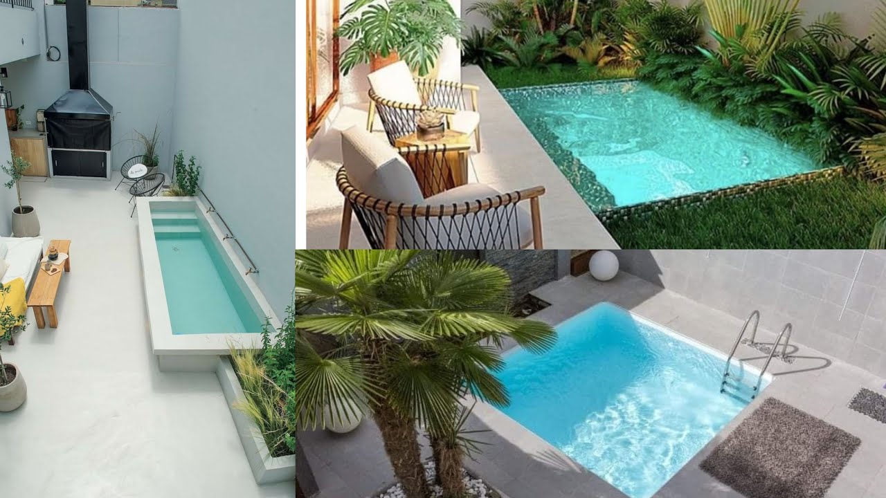 Top mini pool design ideas 😍❤️🌊
