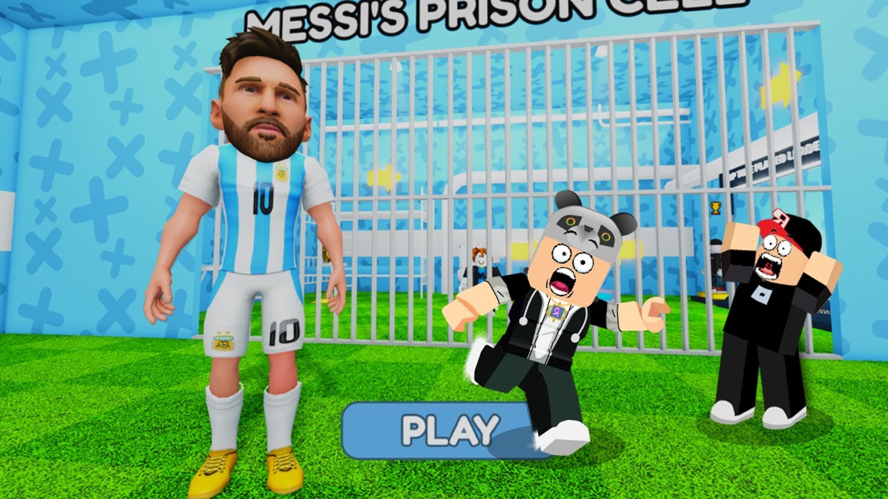 MESSİ HAPİSHANESİNDEN KAÇIYORUZ! - Roblox